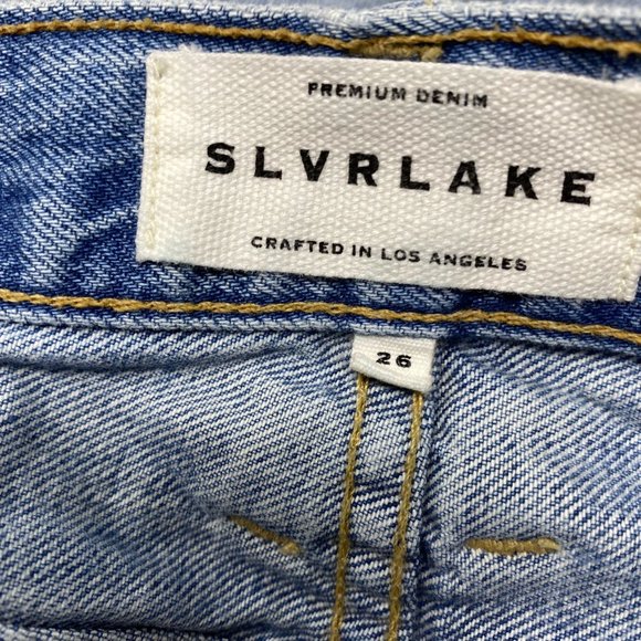 Slvrlake Blue Lightwash Jeans 26 - Picture 6 of 11